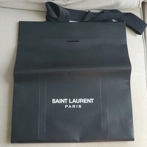 Saint Laurent empty shopping bag